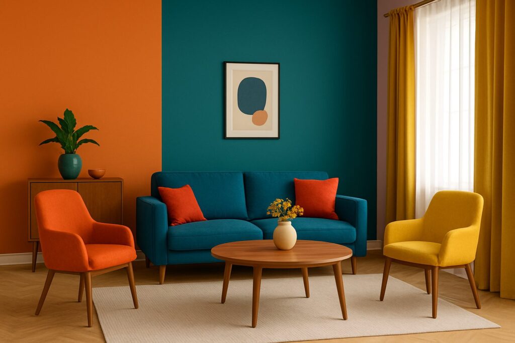 gardinstang i messing